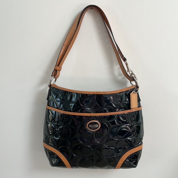 Coach Peyton F20022 patent leather bag - Picture 1 of 8